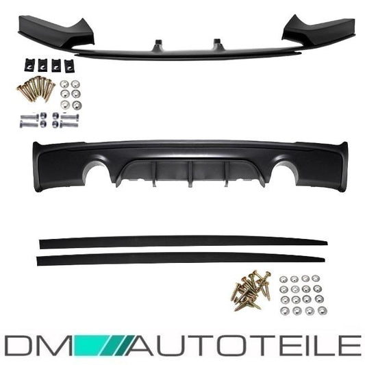 Sport-Performance Spoiler Schweller Diffusor passt für BMW F22 F23 235 240 M+ABE