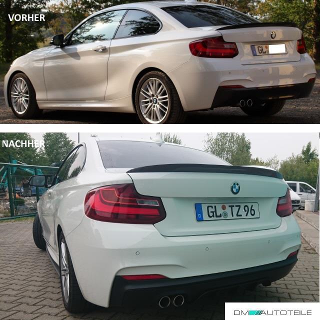 Sport-Performance Spoiler Schweller Diffusor passt für BMW F22 F23 235 240 M+ABE