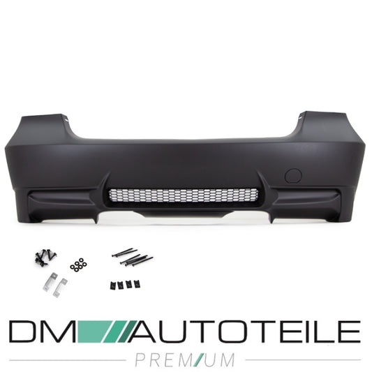 Limousine Stoßstange hinten Evo GT Sport passt für BMW E90 3er Bj 05-11 mit Parkhilfe