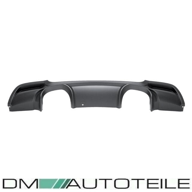 Heck Diffusor Schwarz Matt Duplex passt für BMW E90 E91 M-Paket Modelle 05-12 mit CSL M3 AGA