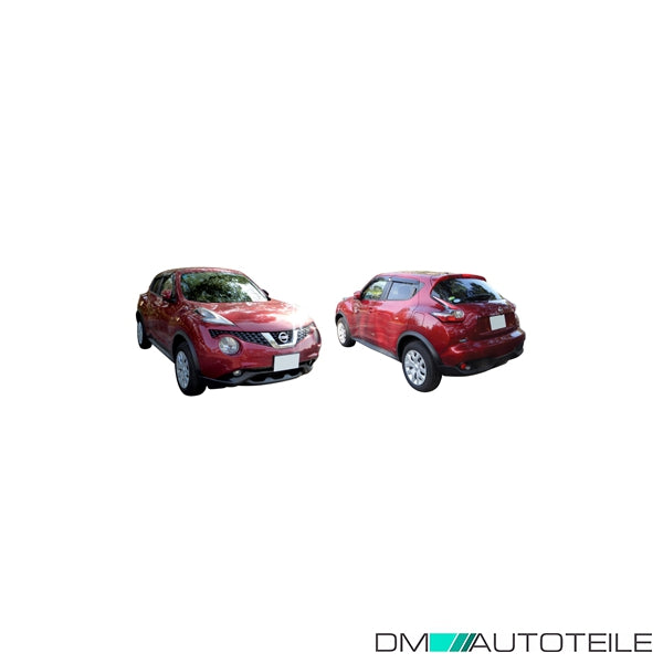 Stoßstange vorne grau unten Unterteil passt für Nissan Juke F15 Facelift ab 14