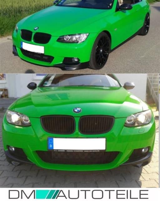 Sport Stoßstangen Set aus ABS passend für BMW 3er E90 08-11 Front-Heck-Nebelleuchten ohne PDC Serie & M-Paket