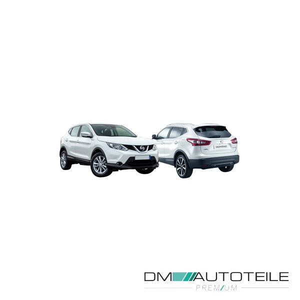 Stoßstange vorne ohne PDC schwarz passt für Nissan Qashqai II J11 ab 2014-2017