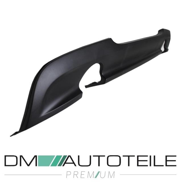 Heckdiffusor Schwarz 2-Rohr 335 Diffusor passt für BMW E90 E91 mit M-Paket 05-11