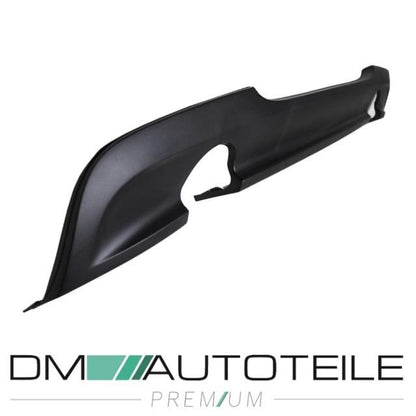 Heckdiffusor Schwarz 2-Rohr 335 Diffusor passt für BMW E90 E91 mit M-Paket 05-11