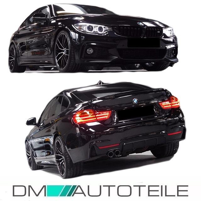 Performance Bodykit Stoßstange vorne +Hinten+ Seite +Spoiler passt für BMW F36 Serie & M-Paket +ABE*