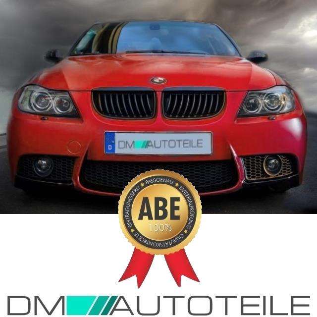PERFORMANCE Stoßstange vorne ohne PDC+Set NSW passt für BMW 3er E90 E91 +ABE