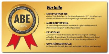 PERFORMANCE Stoßstange vorne ohne PDC+Set NSW passt für BMW 3er E90 E91 +ABE