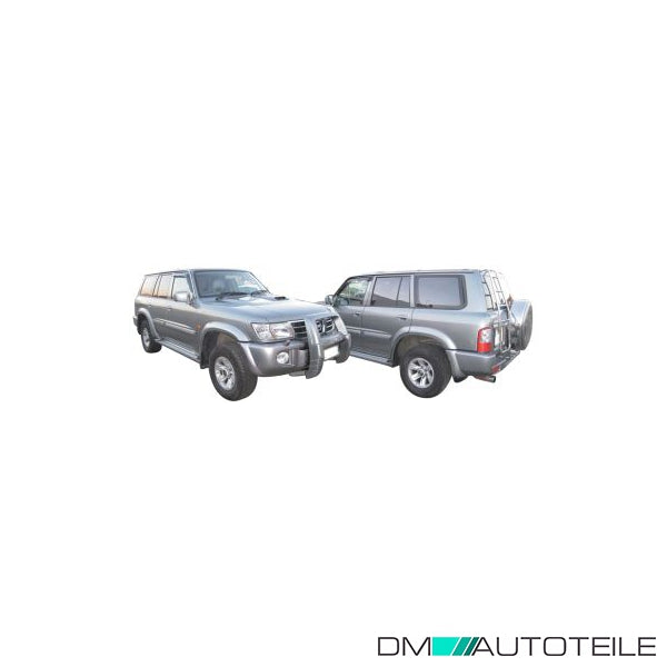 Stoßstange vorne passt für Nissan Patrol GR V Y61 Wagon 02-03 für Nebel