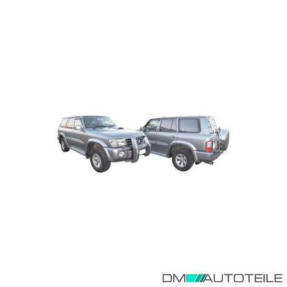 Stoßstange vorne passt für Nissan Patrol GR V Y61 Wagon 02-03 für Nebel