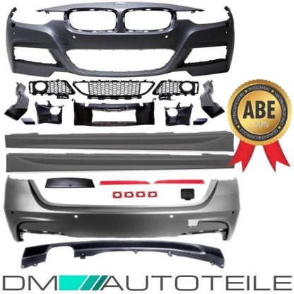 Sport Bodykit Komplett Vorne Seite Hinten passt für BMW 3er F31 Touring Serie & M-Paket