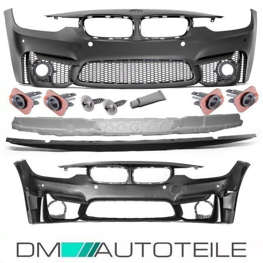 EVO Sport Bodykit Stoßstange Front Seite Heck Duplex passt für BMW F30 nicht M3