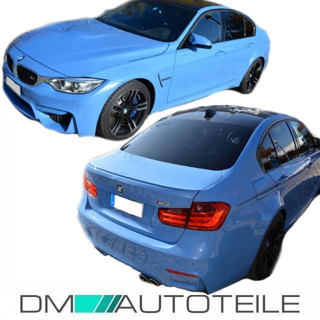 EVO Sport Bodykit Stoßstange Front Seite Heck Duplex passt für BMW F30 nicht M3
