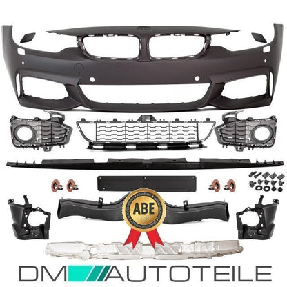Sport Stoßstange vorne +Zubehör für M Paket 13-18 passsend für BMW 4er F32 F33 F36 + ABE*