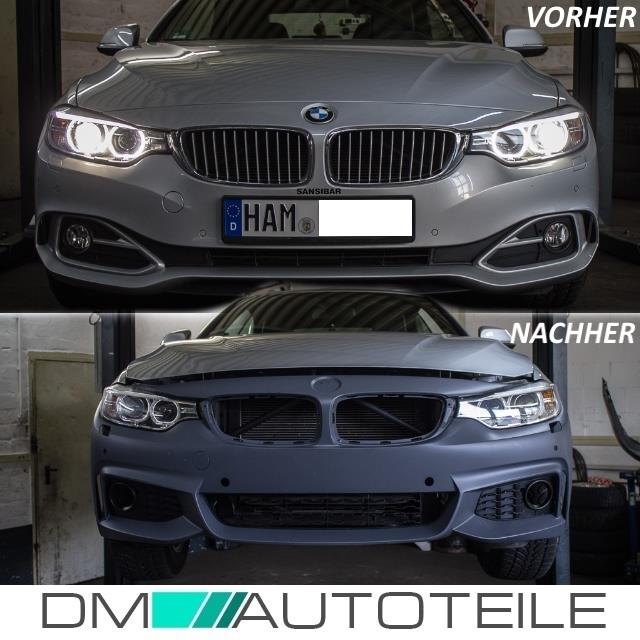 Sport Stoßstange vorne +Zubehör für M Paket 13-18 passsend für BMW 4er F32 F33 F36 + ABE*
