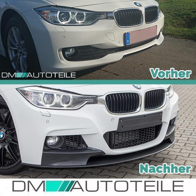 335i SET Frontspoiler + Diffusor Sport-Performance passt für BMW F30 F31 M-Paket