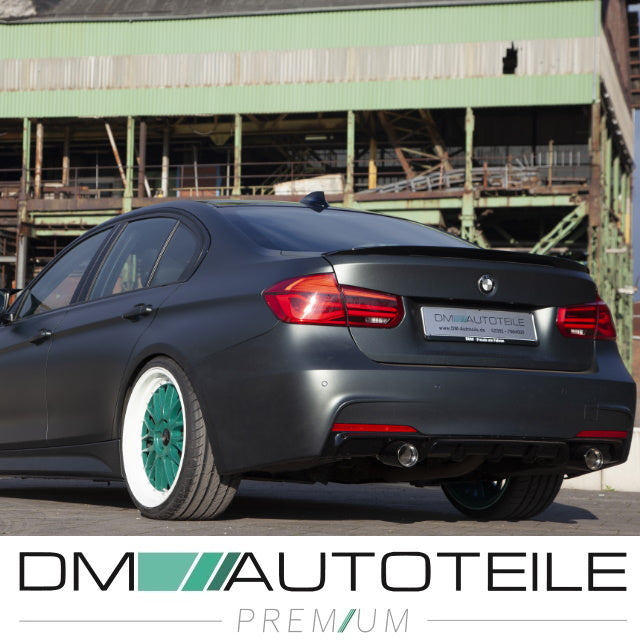 335i SET Frontspoiler + Diffusor Sport-Performance passt für BMW F30 F31 M-Paket