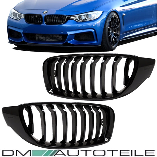 Kühlergrill SET hochglanz Sport-Performance passend für BMW F32 F33 F36 + M