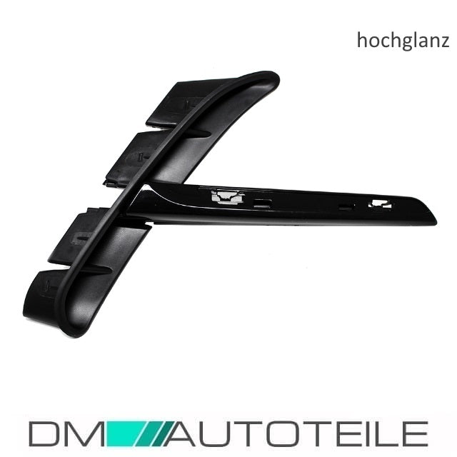 2x Sport Kotflügel Set +Halter Hochglanz Schwarz passend für BMW F32 F33 F36 auch  M4 + M Bj. 13-17