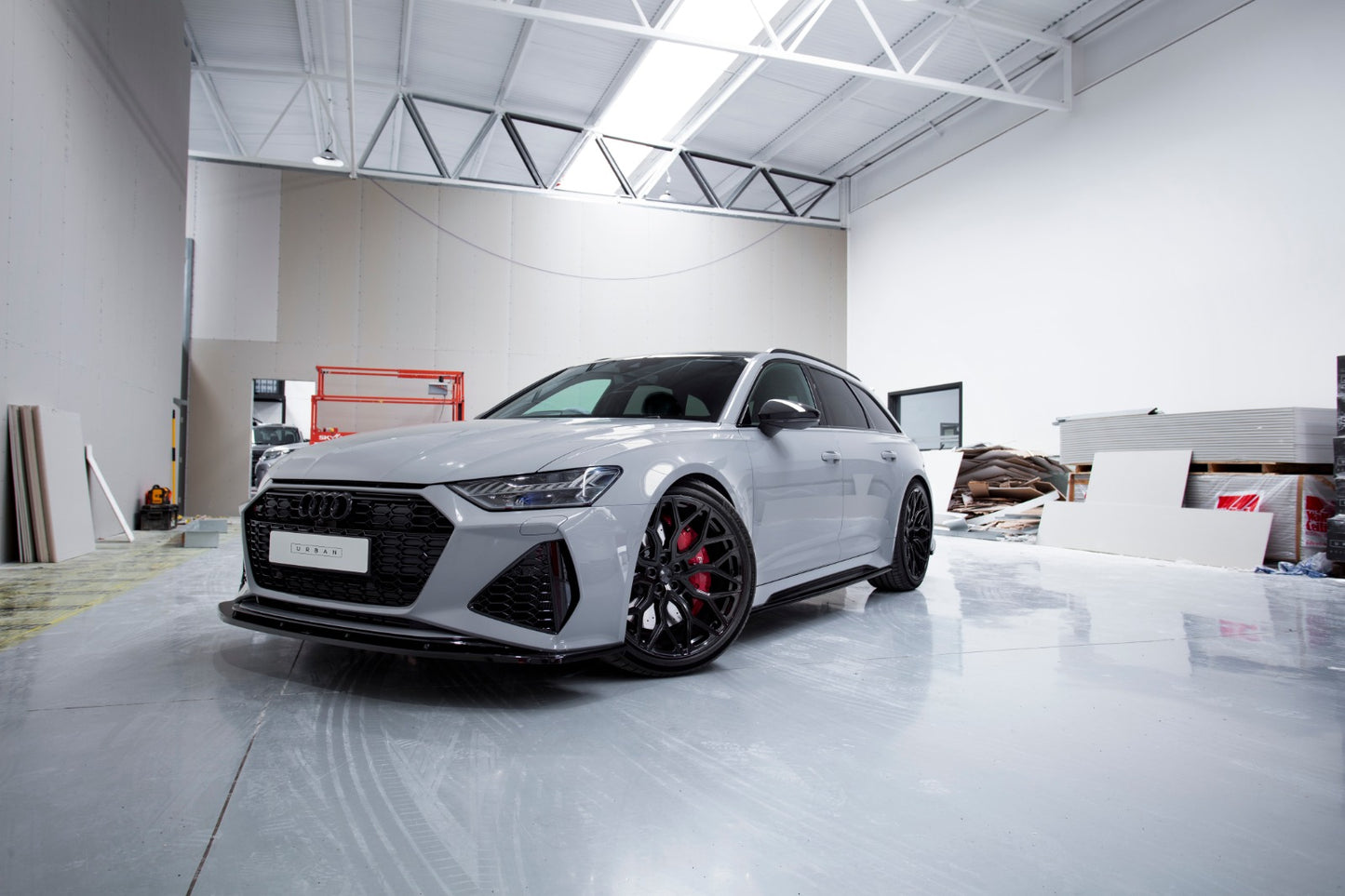 Seitenschweller Ansatz für V.2 für Audi RS6 C8 / RS7 C8 schwarz matt