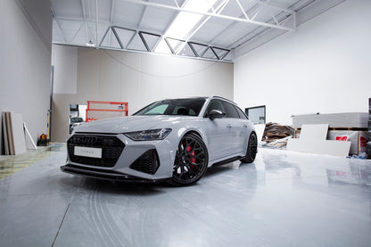 Seitenschweller Ansatz für V.2 für Audi RS6 C8 / RS7 C8 schwarz matt