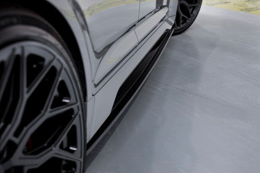 Seitenschweller Ansatz für V.2 für Audi RS6 C8 / RS7 C8 Carbon Look
