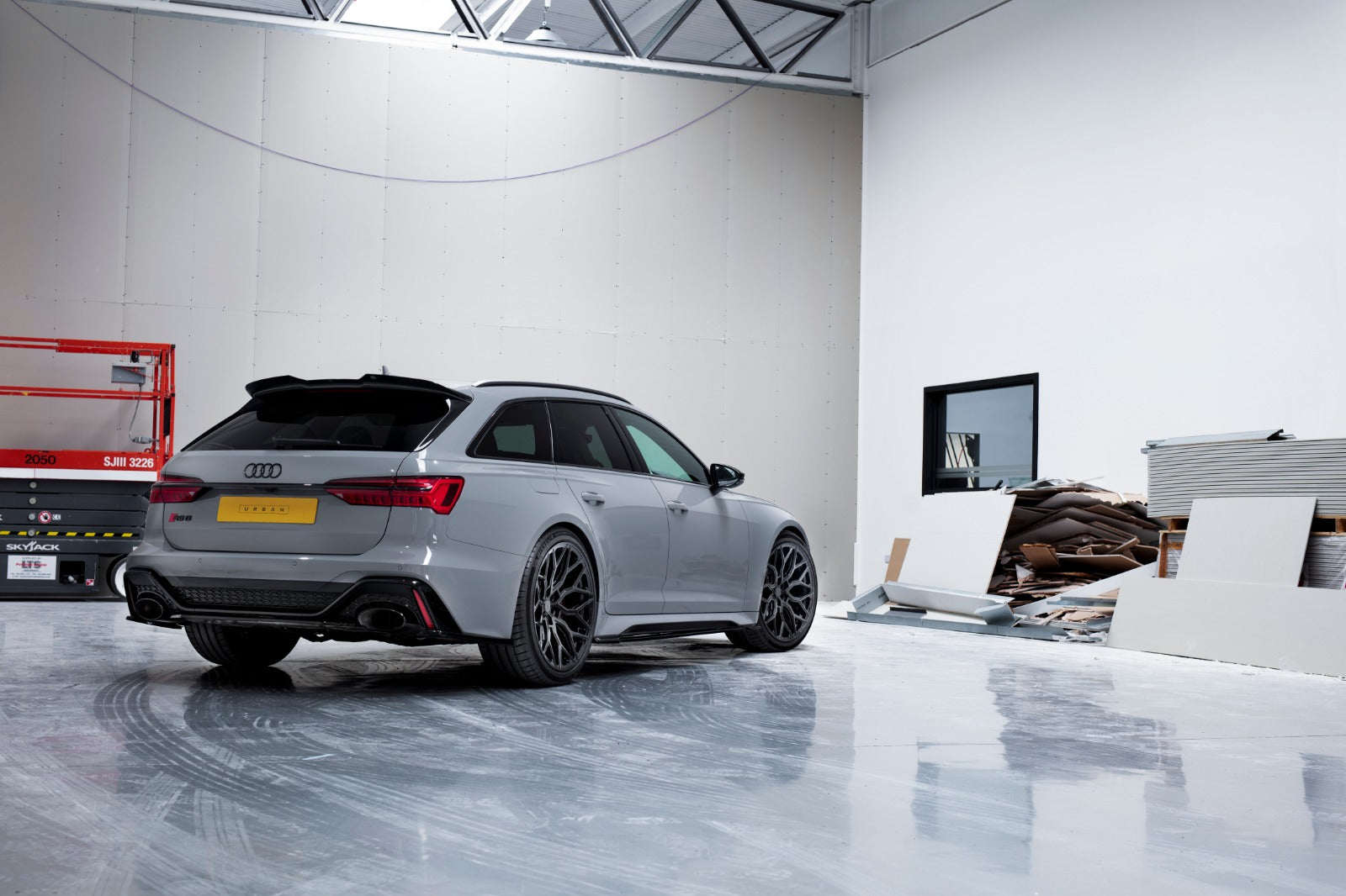 Seitenschweller Ansatz für V.2 für Audi RS6 C8 / RS7 C8 Carbon Look