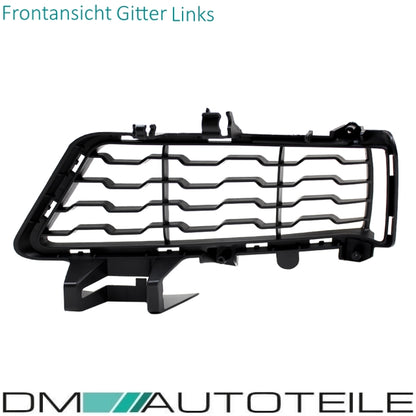 Stoßstangengitter SET Schwarz geschlossen Clean passend für BMW F30 F31 M-Paket