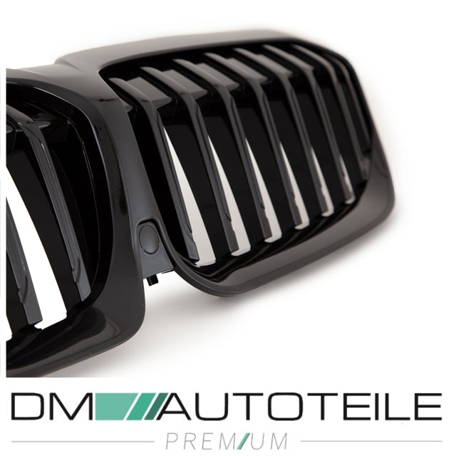 Set Performance Kühlergrill schwarz Glanz passt für den BMW 3er G20 G21 ab 2019 auch für Kamera + ABE