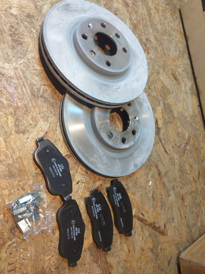 Corsa C Combo C Meriva A Bremsensatz ( Scheiben + Bremsbeläge) original GM Opel NEU