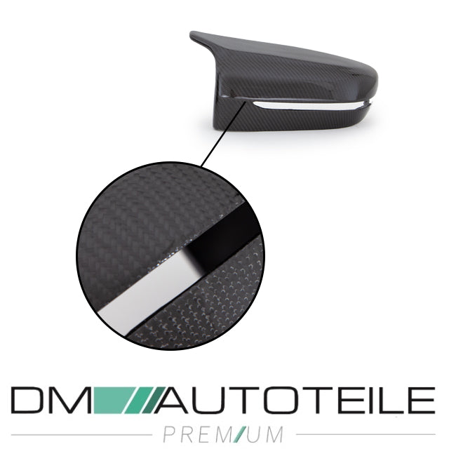 Set Spiegelkappen Original Carbon hochglanz passt für BMW 3er G20 G21 auch Performance M3