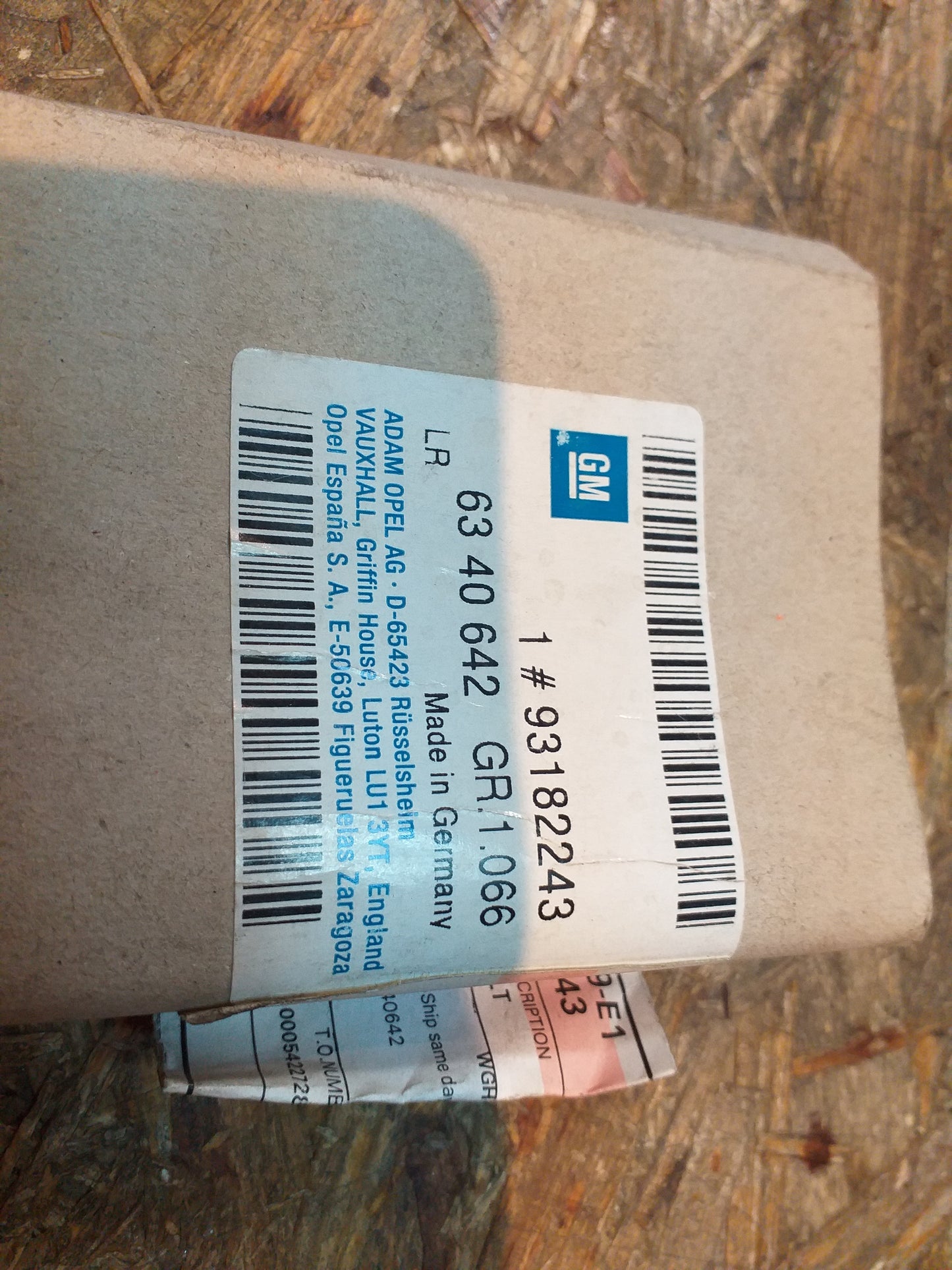 Astra F Keilrippenriemen original GM Opel NEU