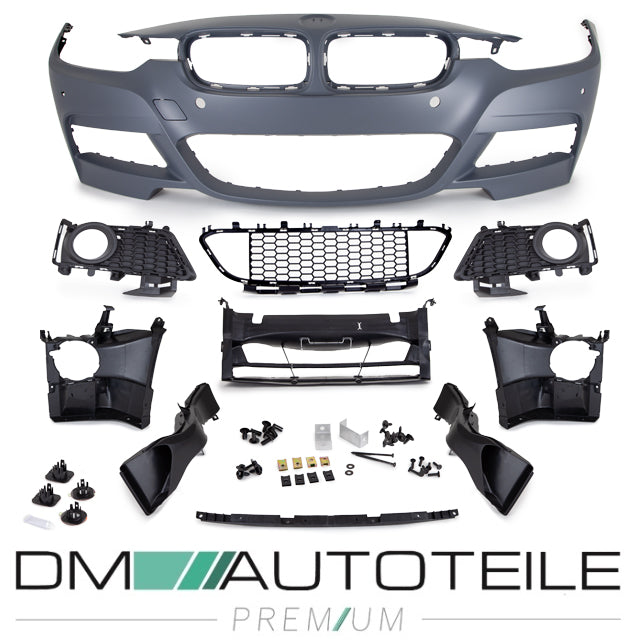 Sport Front Stoßstange vorne für PDC passt für BMW 3er F30 F31 Serie & M-Paket 11-17