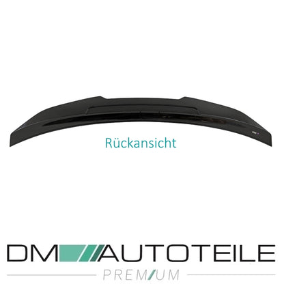 Sport-Performance Heckspoiler Carbon Dry glanz V-Form passt für BMW 4er F32 Coupe