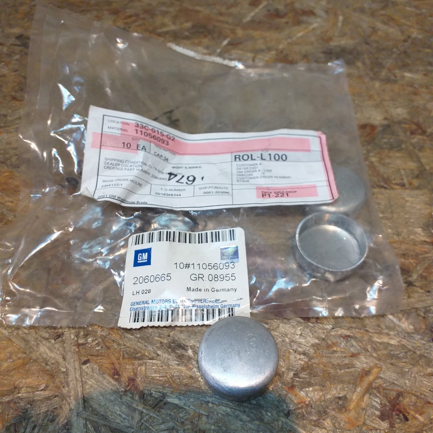 Astra G / H Vectra B/C Froststopfen original GM Opel NEU