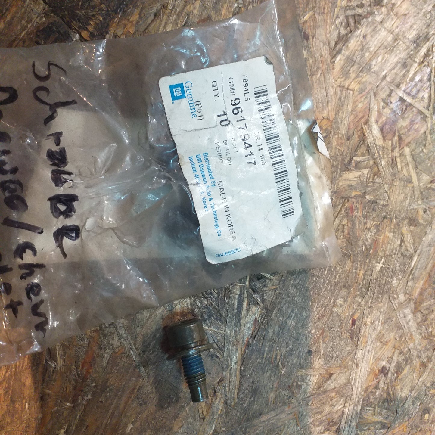 Daewoo Chevrolet Schraube original GM Opel NEU