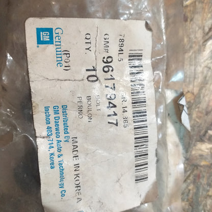 Daewoo Chevrolet Schraube original GM Opel NEU