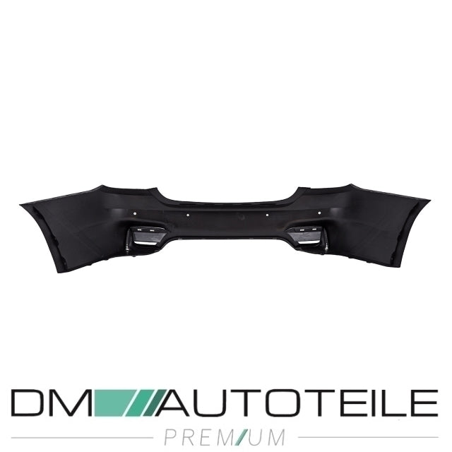 Stoßstange hinten für Parkhilfe + Duplex Diffusor passt für BMW F32 F33 außer M4 2013-2020