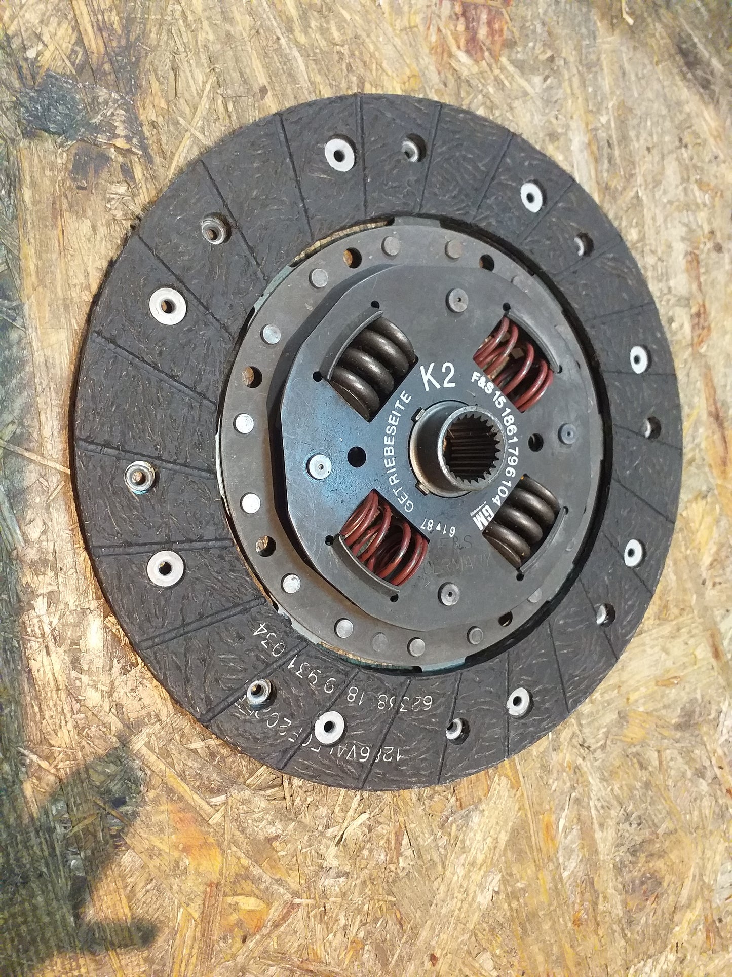 Ascona C Kadett E Kupplungsscheibe original GM Opel NEU