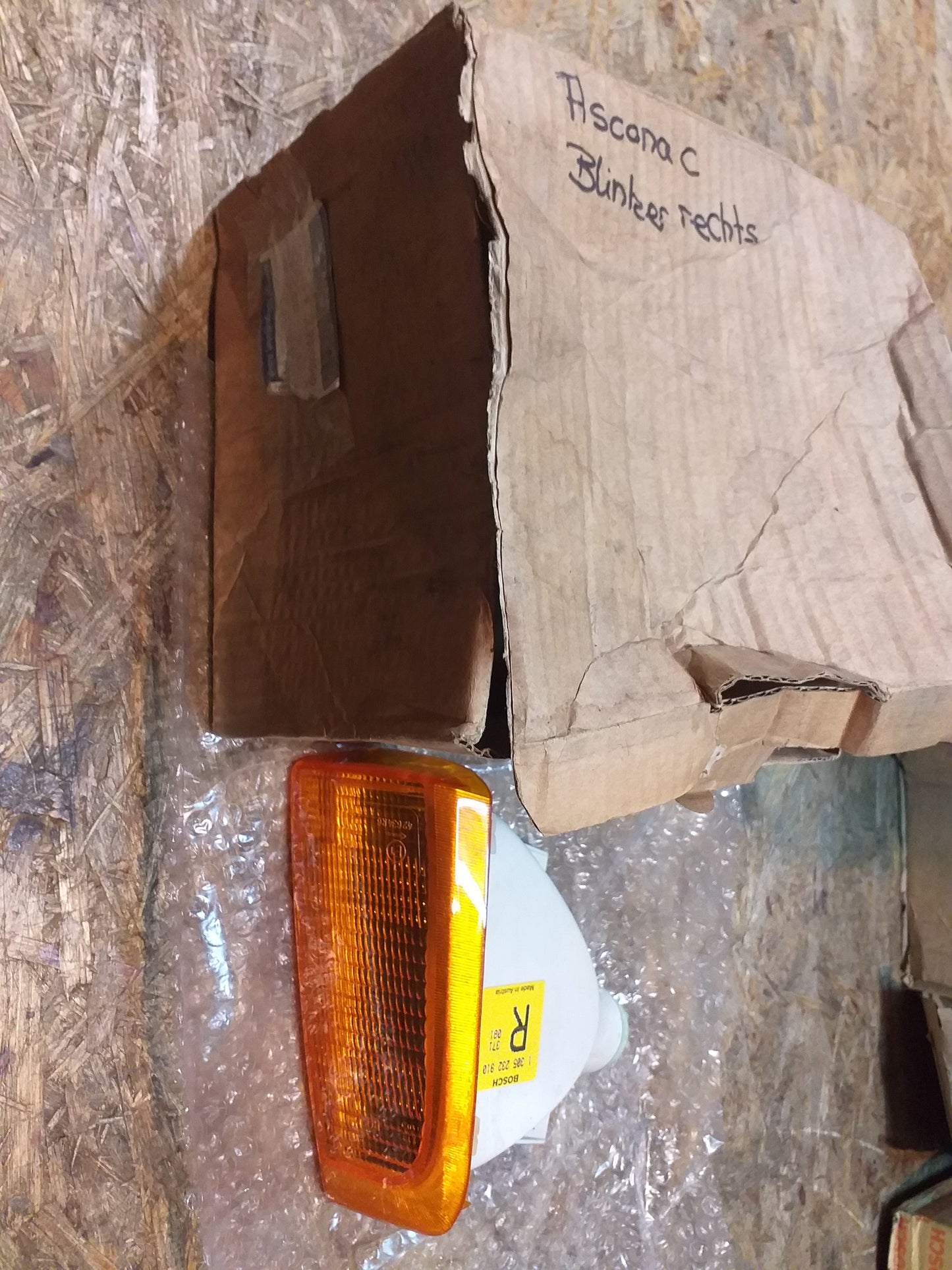 Ascona C Blinker rechts original GM Opel NEU