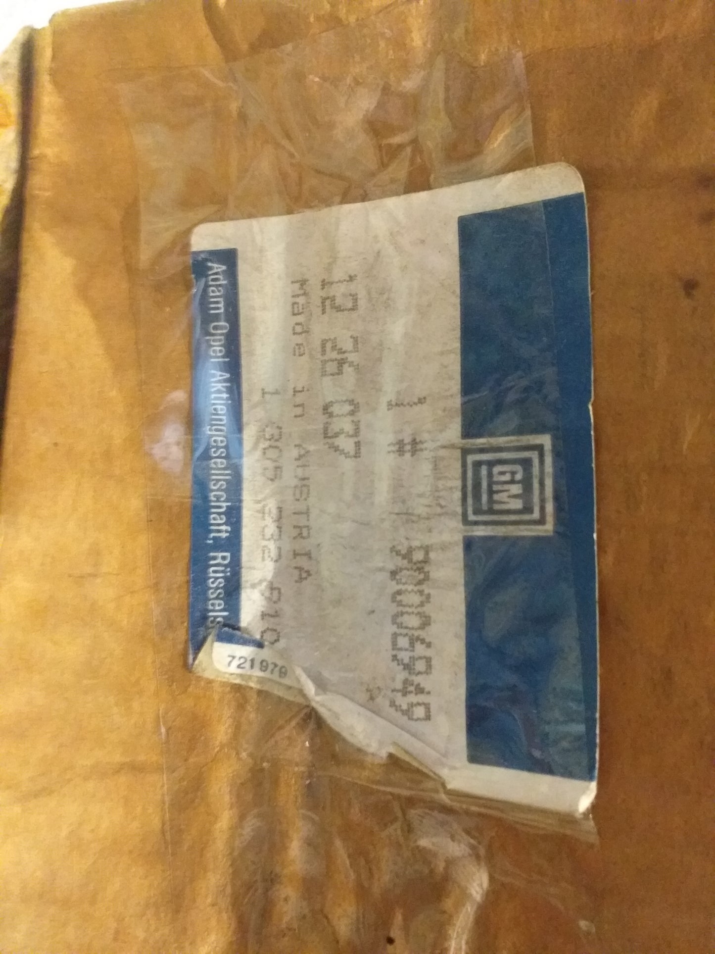 Ascona C Blinker rechts original GM Opel NEU