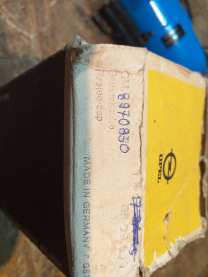 Oldtimer Youngtimer Schutzkappe Zündverteiler blau selten original Opel NEU