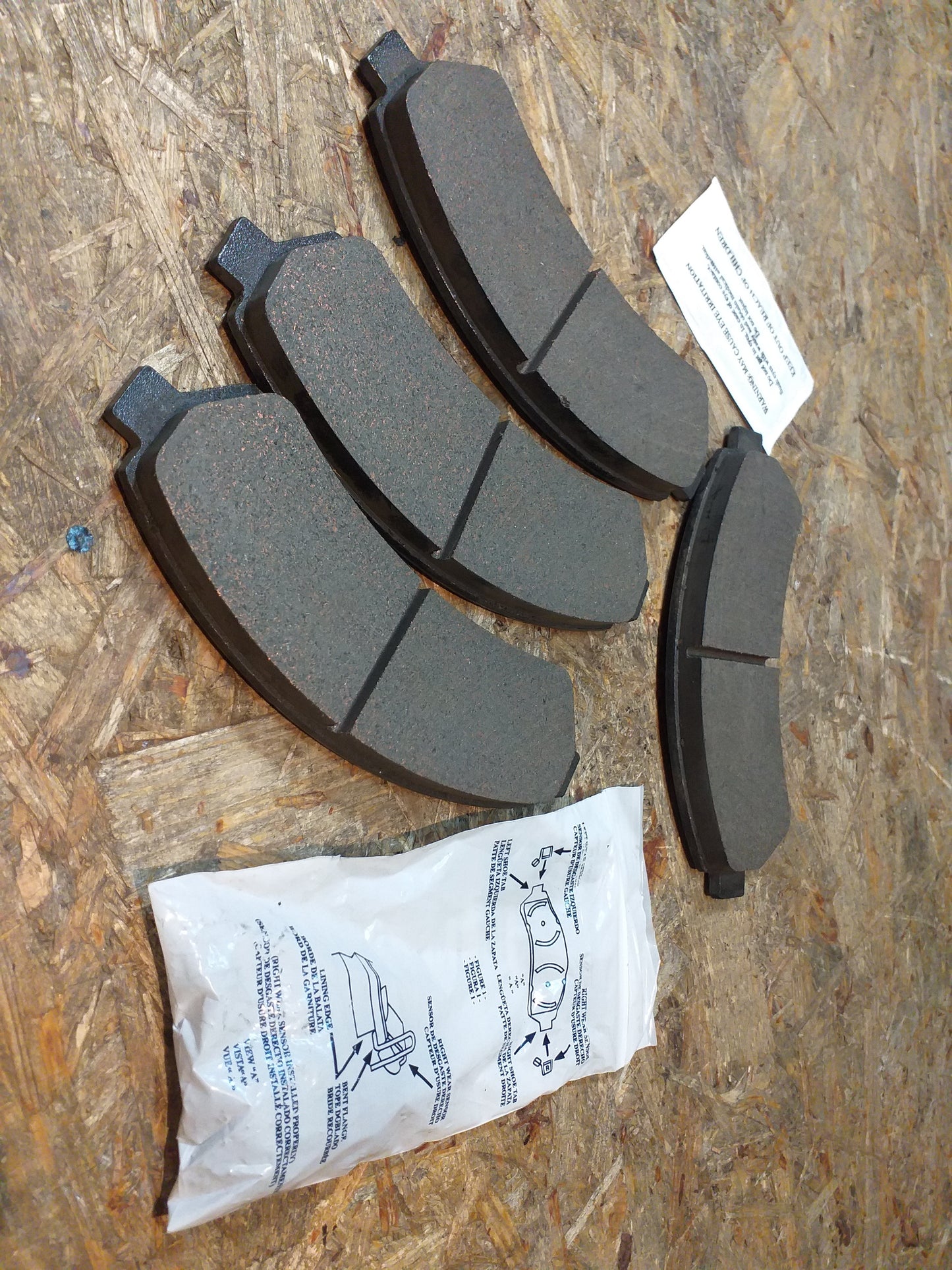 Chevrolet Blazer Bremsbeläge original AC DELCO NEU