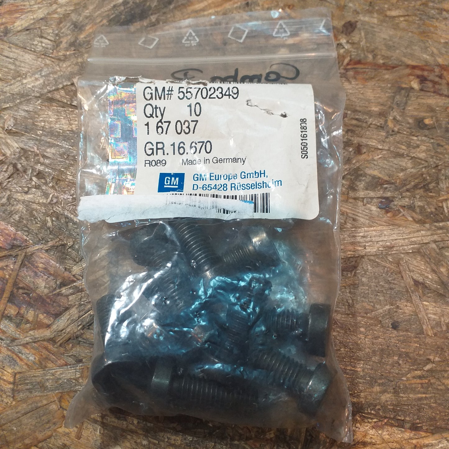 Combo D Corsa E Bolzenschrauben original GM Opel NEU