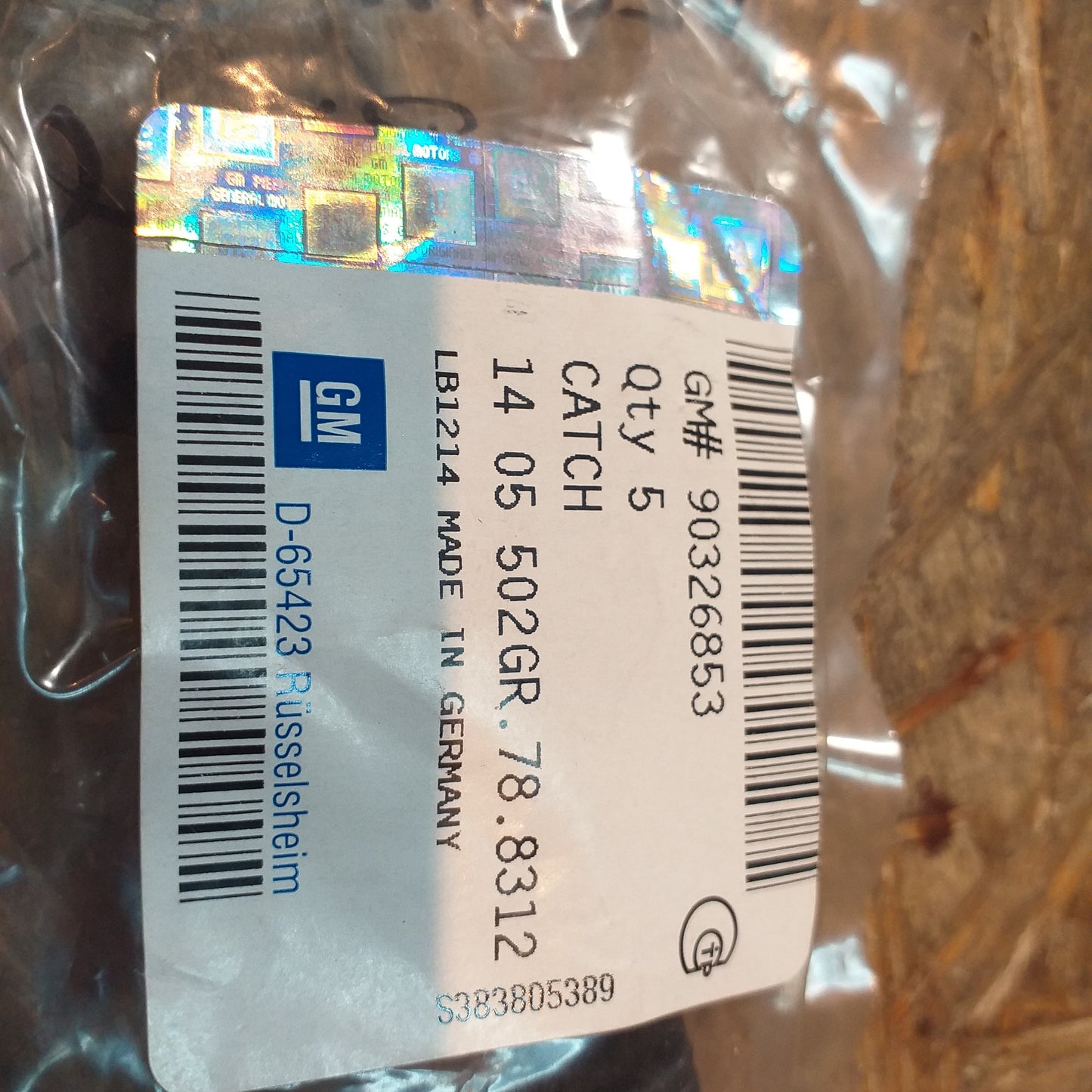 Vectra C Riegel Stoßfänger original GM Opel NEU