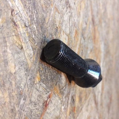 Radbolzen Kegelbund M14x1,25, 33mm schwarz original NEU