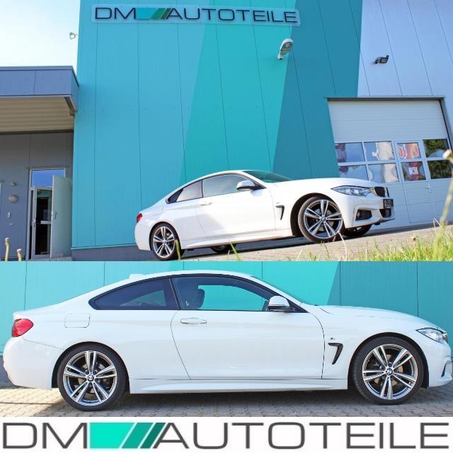 435d Umbaukit Performance Bodykit Stoßstange Schweller+Auspuffanlage passt für BMW 4er F32 F33 Serie & M Paket +ABE*