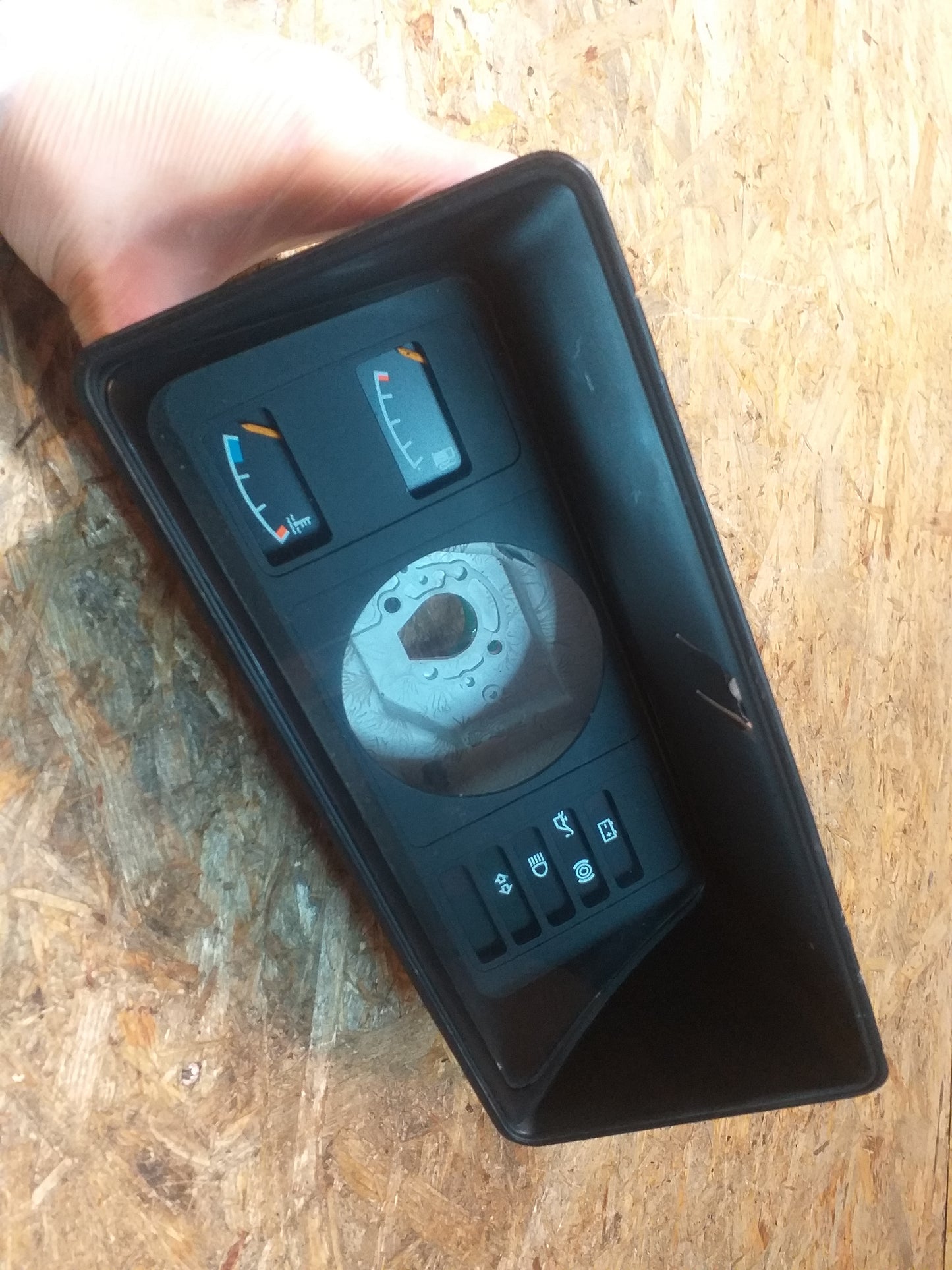 Kadett D Kombiinstrument ohne Tacho original GM Opel GEBRAUCHT