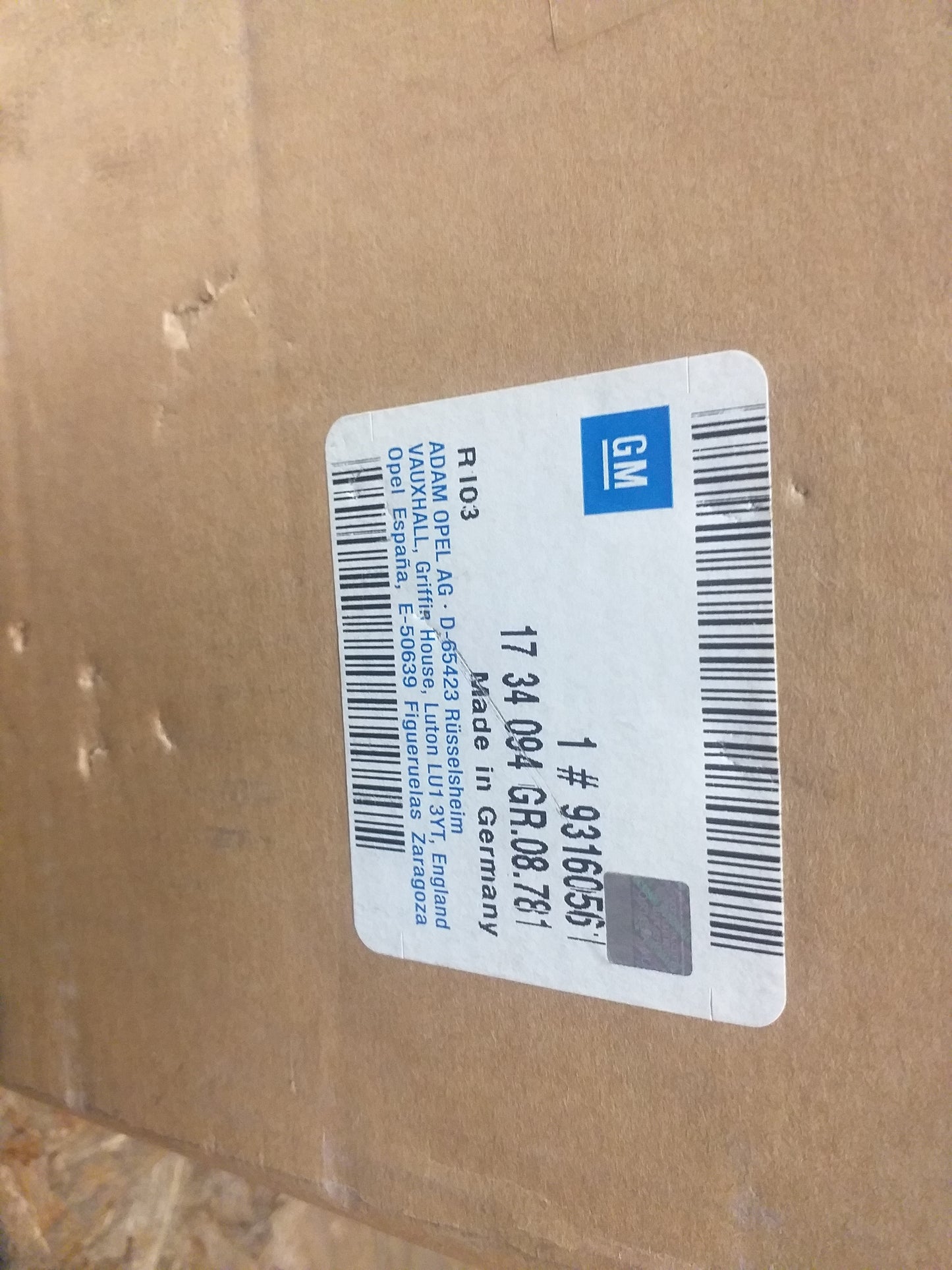 Vectra B Einbausatz zusätzliche Heizung original GM Opel NEU