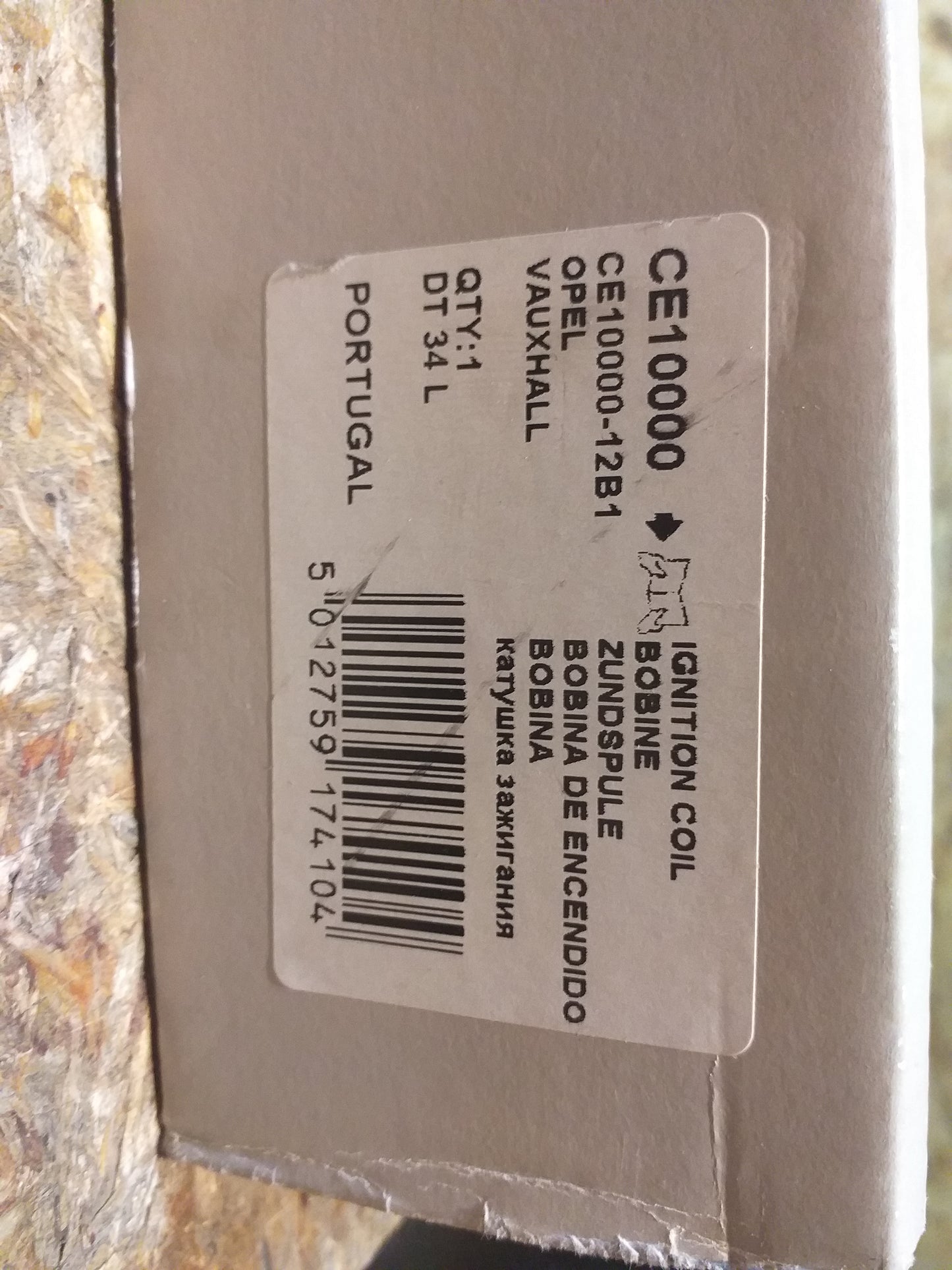 Vectra Caravan Zündspule original Delphi NEU